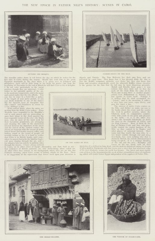 Peder Niles Tarihinde Yeni Dönem, Kahire Sahneleri by English Photographer