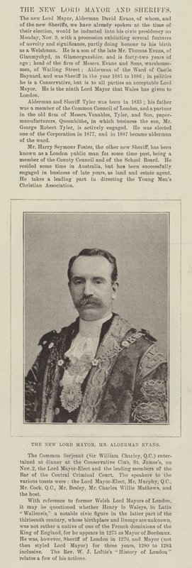 Yeni Belediye Başkanı, Bay Alderman Evans by English Photographer