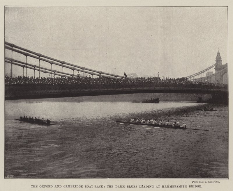 Oxford ve Cambridge Tekne Yarışı, Dark Blues Hammersmith Bridge