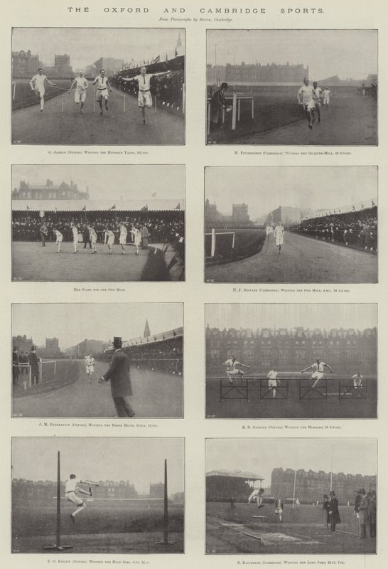 Oxford ve Cambridge Sporları by English Photographer