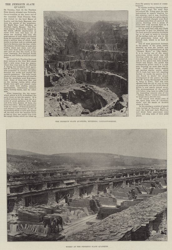 Penrhyn Slate Ocağı by English Photographer