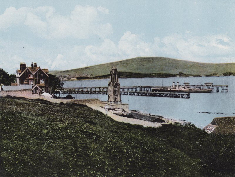 İskele ve Saat Kulesi, Swanage by English Photographer