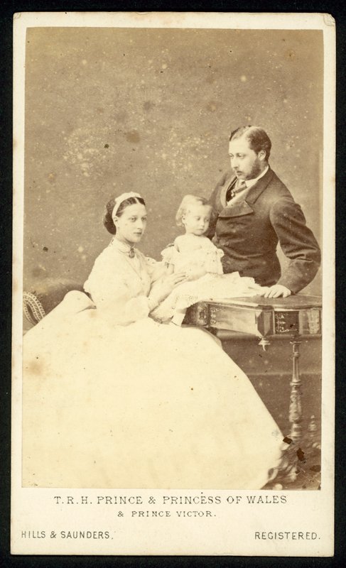 Galler Prensi ve Prensesi ve Prens Victor by English Photographer