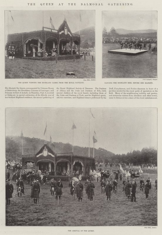 Balmoral Buluşmasında Kraliçe by English Photographer