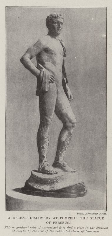 Perseus Heykeli Pompeii