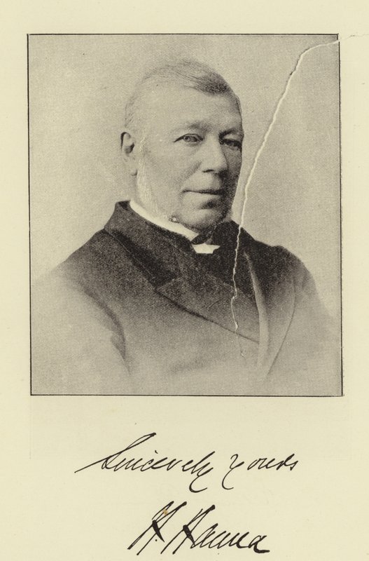 Rev Dr H Hanna by English Photographer