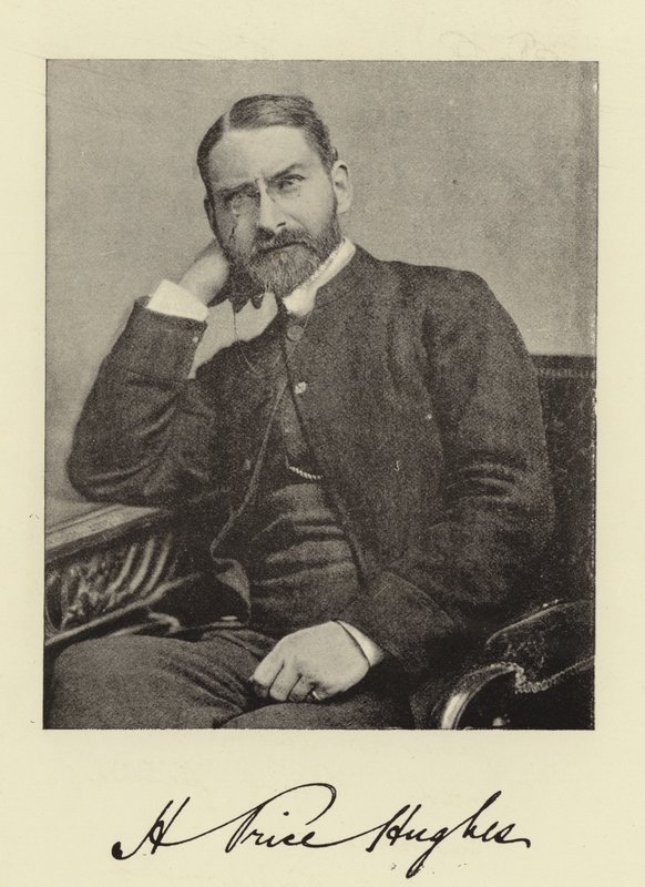 Rev Hugh Fiyat Hughes by English Photographer