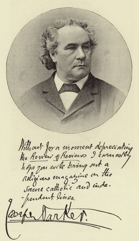 Rev Joseph Parker, DD by English Photographer