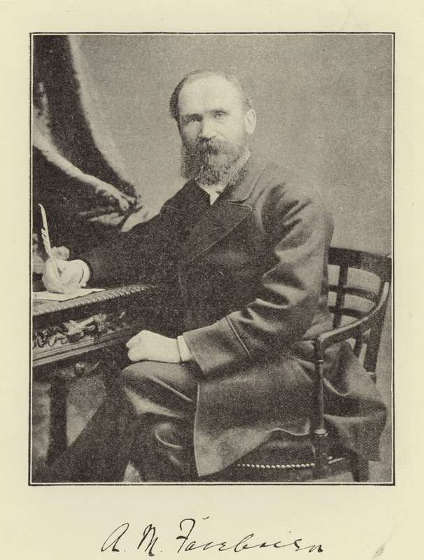 Rev Prof Fairbairn by English Photographer