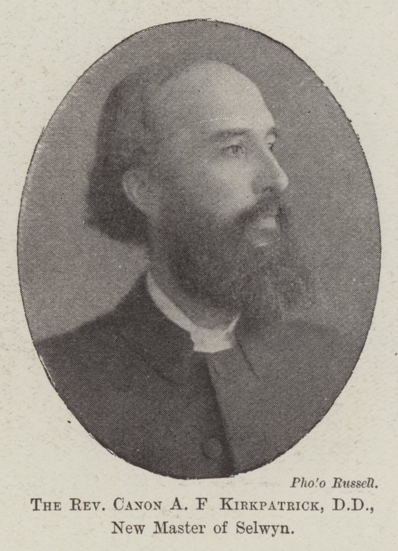 Muhterem Canon AF Kirkpatrick, DD, Selwyn