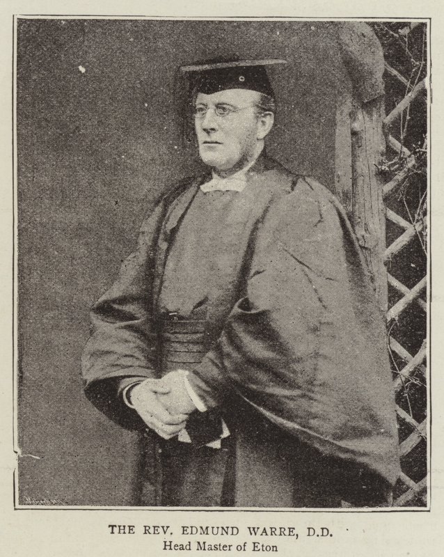 Muhterem Edmund Warre, DD by English Photographer