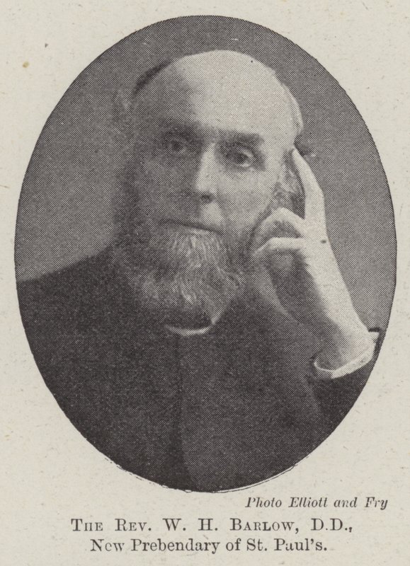 Rahip WH Barlow, DD, St Pauls