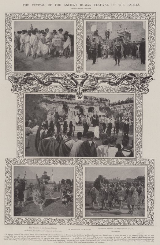 Palilia Antik Roma Festivalinin Canlanması by English Photographer