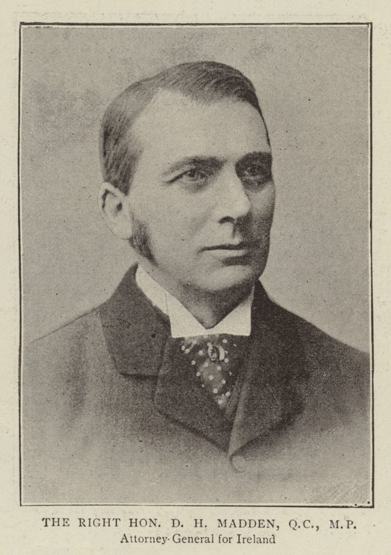 Sayın DH Madden, QC, MP by English Photographer