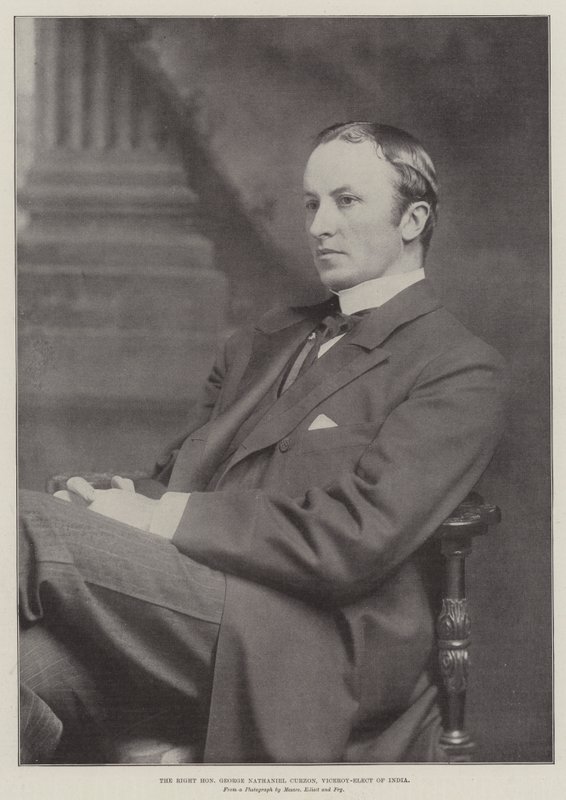 Çok Saygıdeğer George Nathaniel Curzon, Hindistan