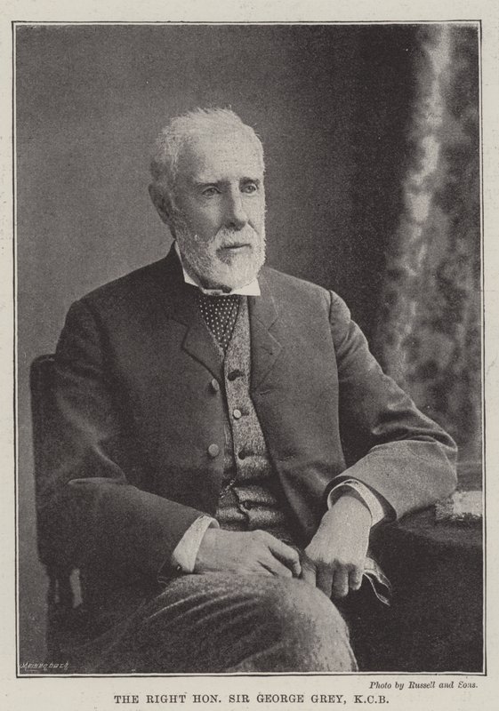 Çok Saygıdeğer Sir George Gray, KCB by English Photographer