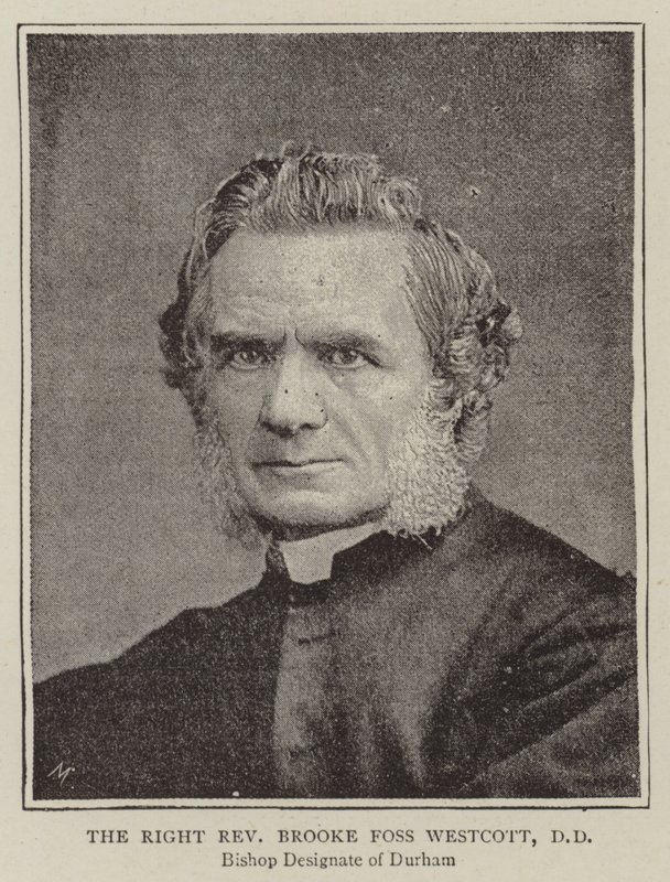 Sağ Muhterem Brooke Foss Westcott, DD by English Photographer