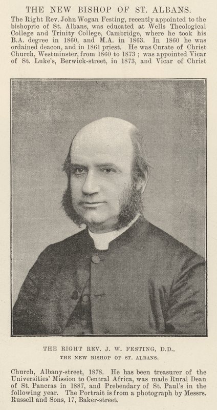 Sağ Muhterem JW Festing, DD, St Albans