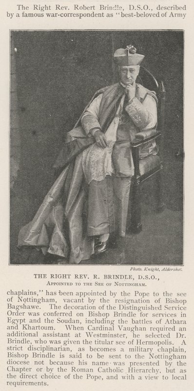 Sağ Muhterem R Brindle, DSO, Nottingham Makamına atandı by English Photographer