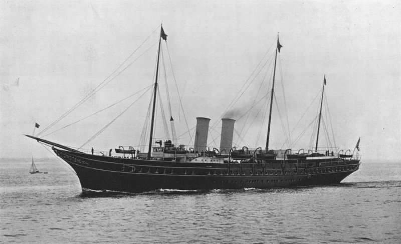 Kraliyet Yatı Victoria ve Albert (s/b fotoğraf) by English Photographer