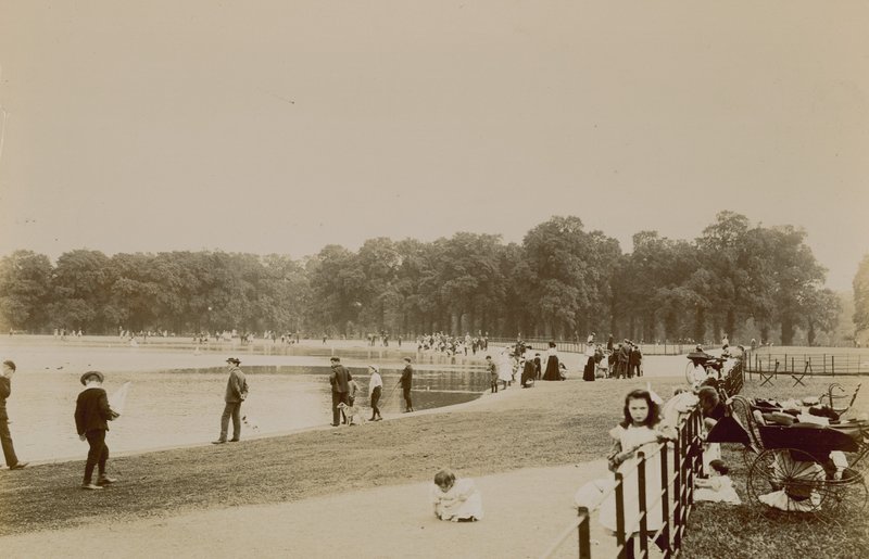 Serpantin, Hyde Park, Londra by English Photographer