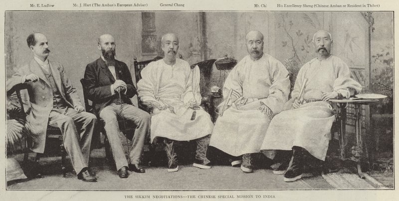 Sikkim Müzakereleri, Çin