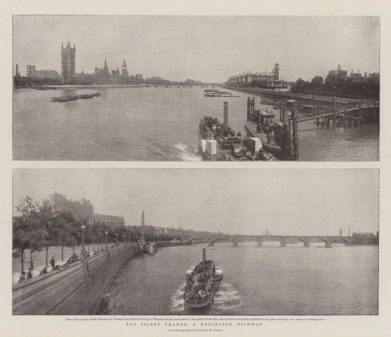 Sessiz Thames, İhmal Edilen Bir Otoyol by English Photographer
