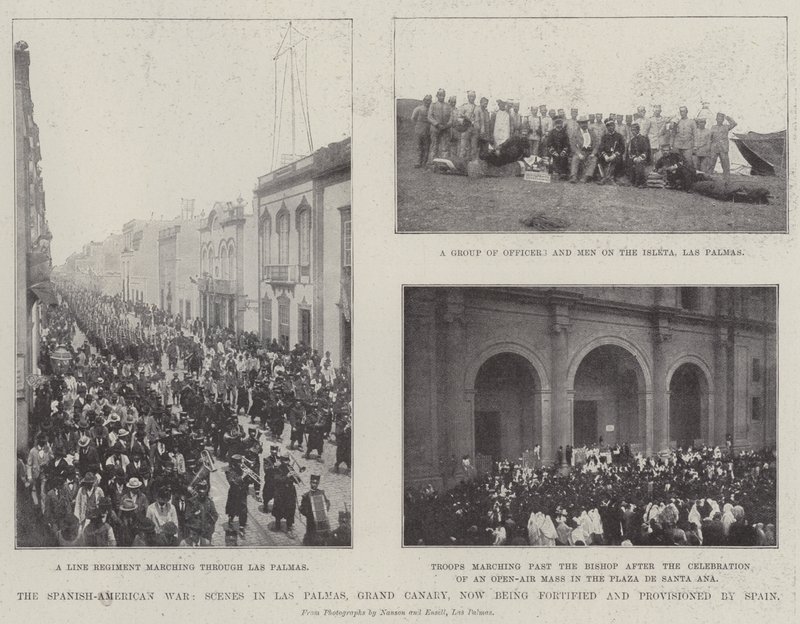 İspanya-Amerika Savaşı, Las Palmas, Büyük Kanarya