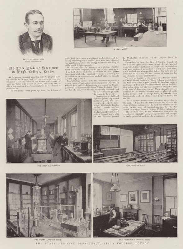 Devlet Tıp Departmanı, Kings College, Londra by English Photographer