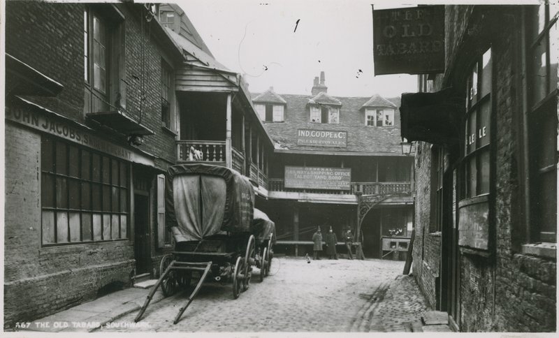 Tabard Inn, Southwark by English Photographer
