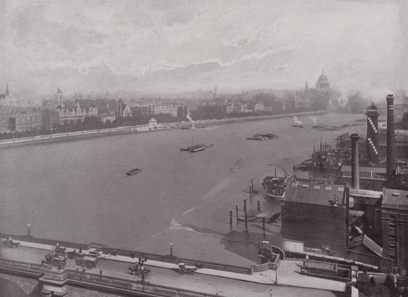 Victoria Setinin Thames ve Doğu Bölümü by English Photographer
