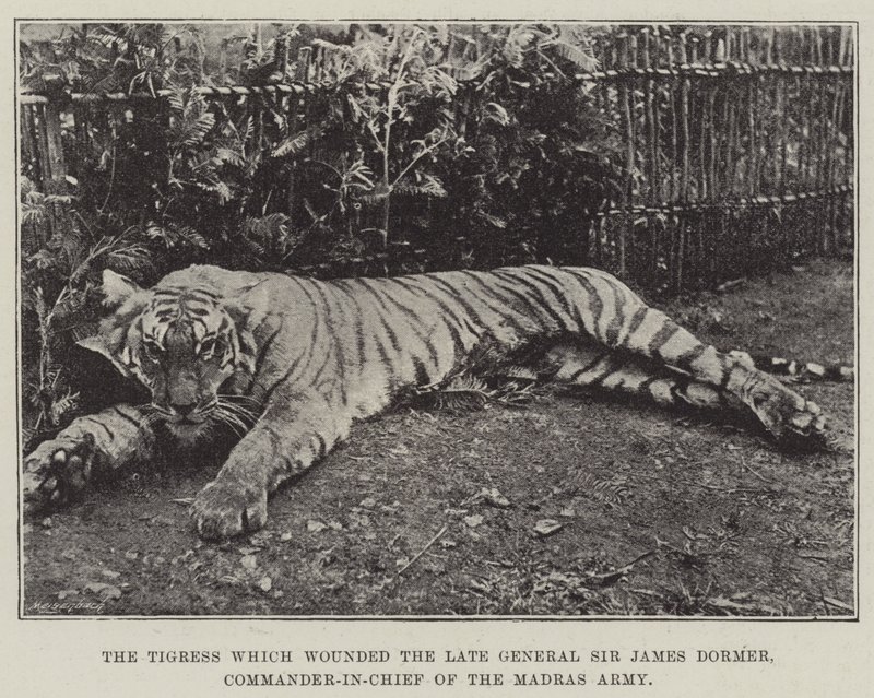 Madras Ordusu Başkomutanı merhum General Sir James Dormer