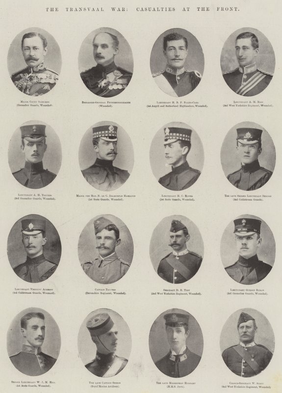 Transvaal Savaşı, Cephede Kayıplar by English Photographer