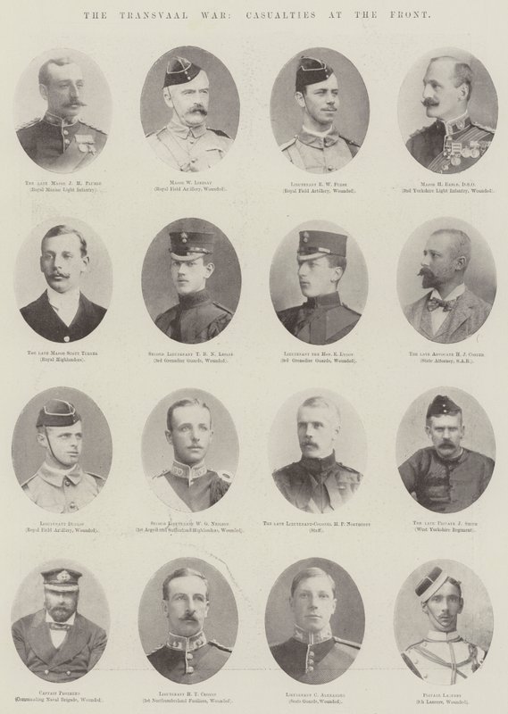 Transvaal Savaşı, Cephede Kayıplar by English Photographer