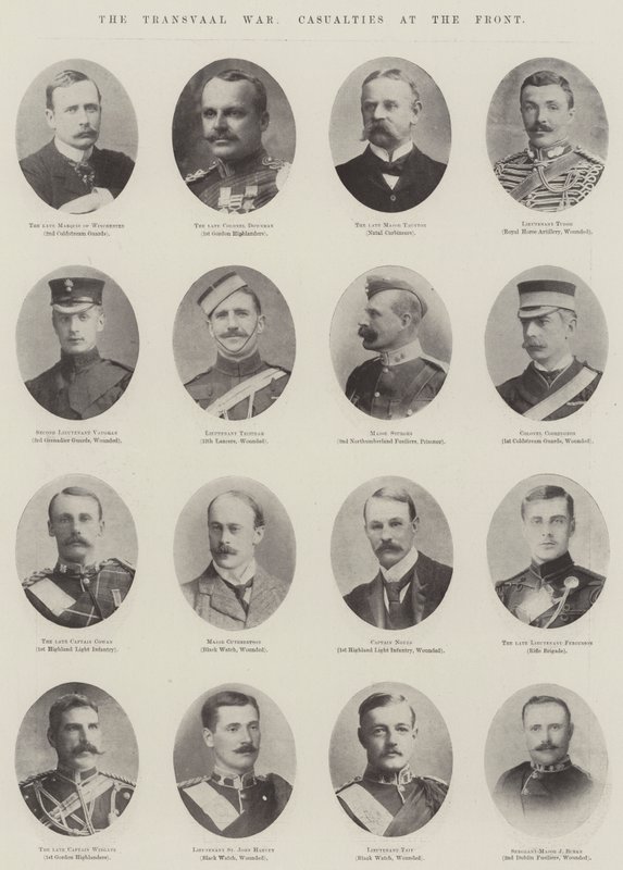 Transvaal Savaşı, Cephede Kayıplar by English Photographer