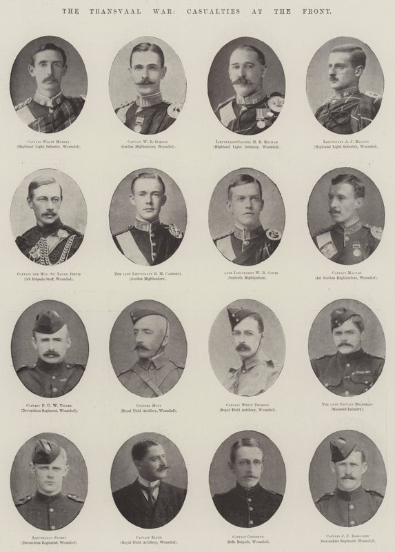 Transvaal Savaşı, Cephede Kayıplar by English Photographer