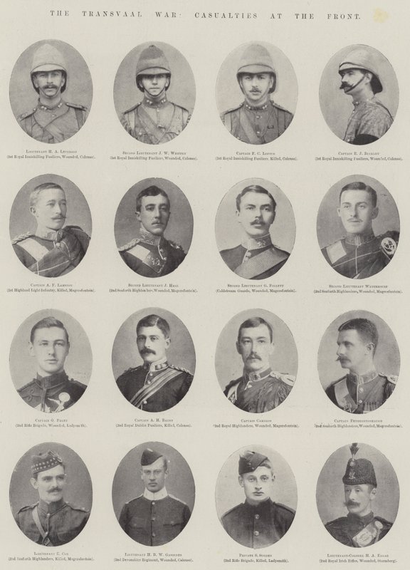 Transvaal Savaşı, Cephede Kayıplar by English Photographer