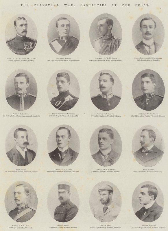 Transvaal Savaşı, Cephede Kayıplar by English Photographer