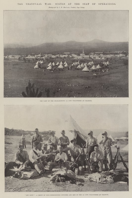 Transvaal Savaşı, Operasyon Koltuğundaki Sahneler by English Photographer