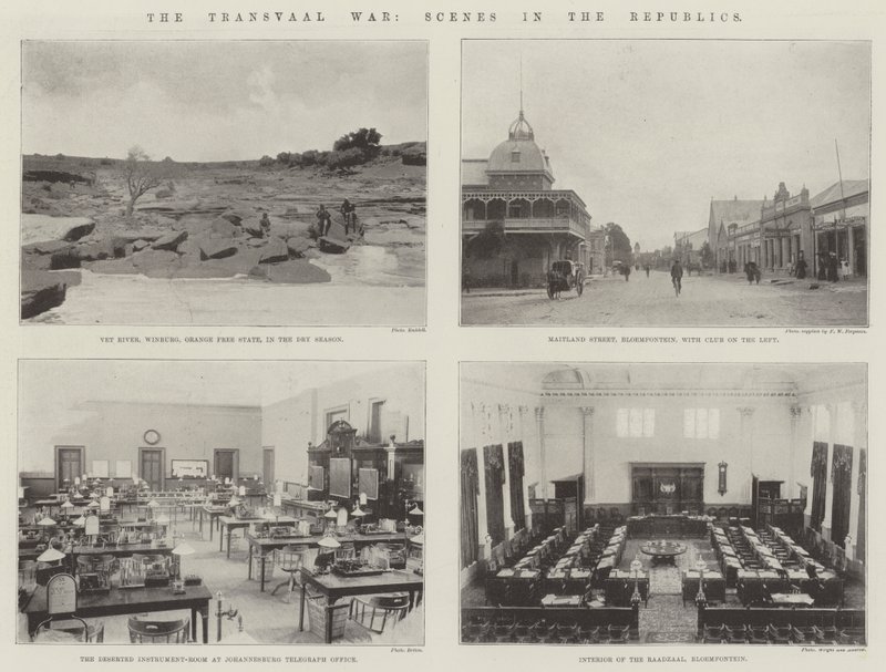 Transvaal Savaşı, Cumhuriyetlerden Sahneler by English Photographer