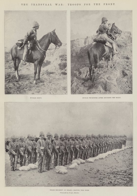 Transvaal Savaşı, Cephe Birlikleri by English Photographer