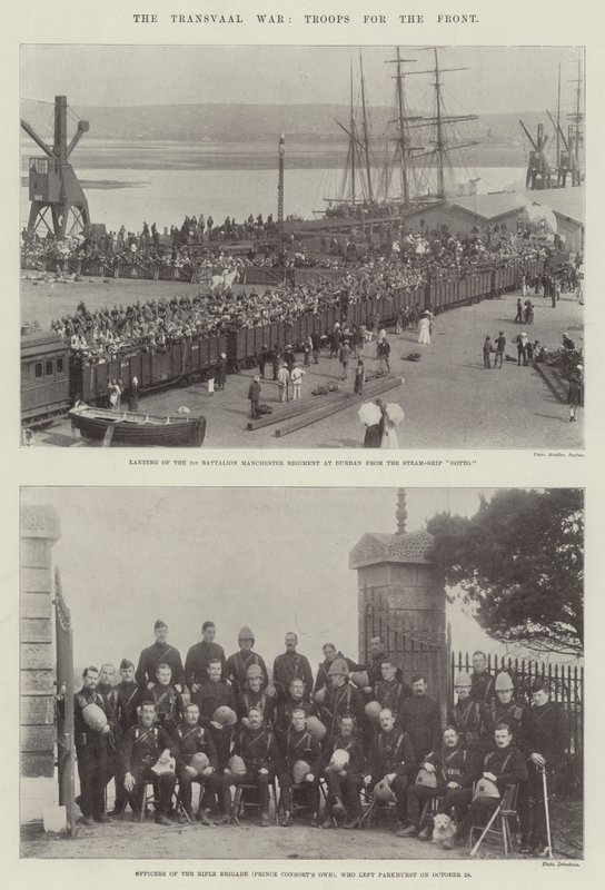 Transvaal Savaşı, Cephe Birlikleri by English Photographer