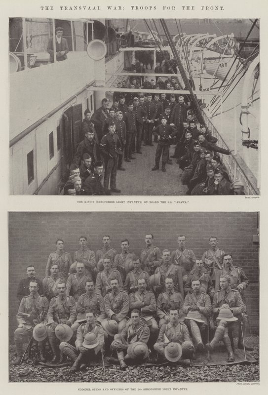 Transvaal Savaşı, Cephe Birlikleri by English Photographer