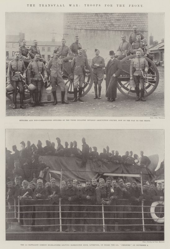 Transvaal Savaşı, Cephe Birlikleri by English Photographer
