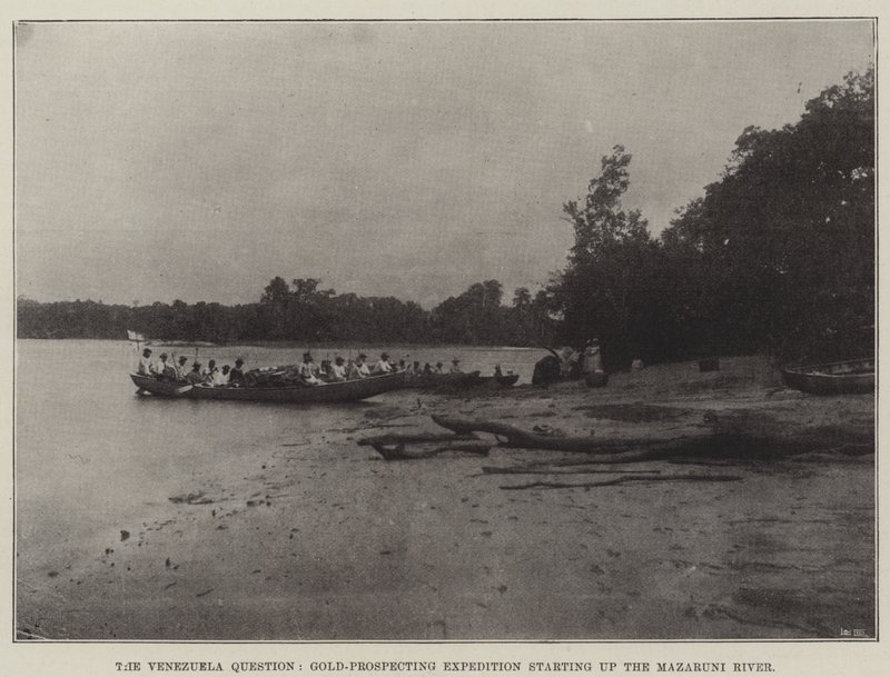 Venezuela Sorunu, Mazaruni Nehri