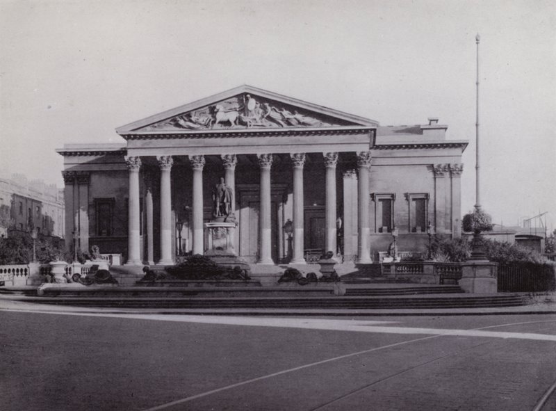 Victoria Rooms, Clifton, şimdi Bristol Üniversitesinin Kulüp Odaları (s/b fotoğraf) by English Photographer