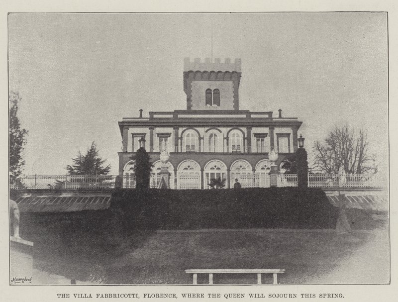 Villa Fabbricotti, Floransa, Kraliçe