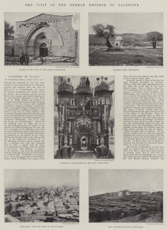 Alman İmparatorunun Filistin Ziyareti by English Photographer