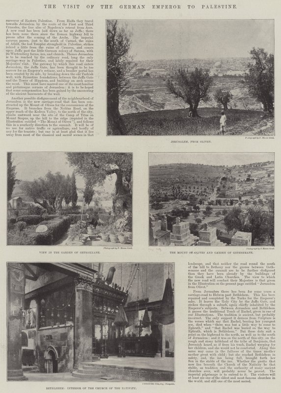 Alman İmparatorunun Filistin Ziyareti by English Photographer