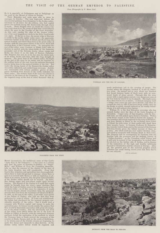Alman İmparatorunun Filistin Ziyareti by English Photographer